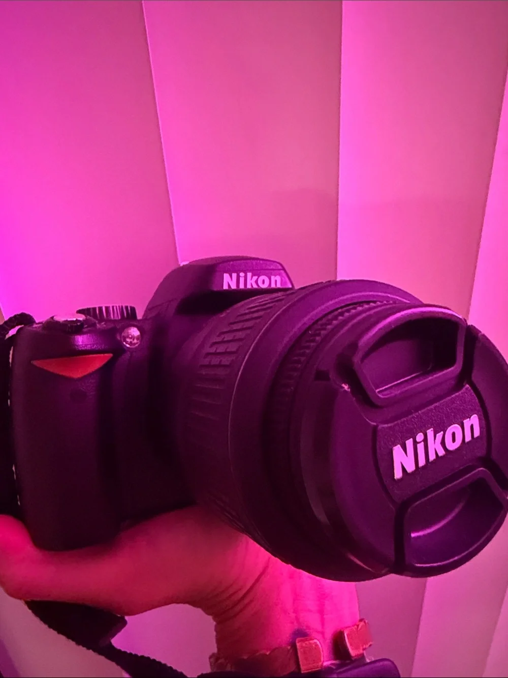 Nikon D60 DSLR Camera - Black with Black Strap